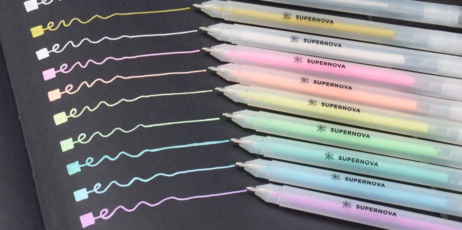 Supernova Gel Pens