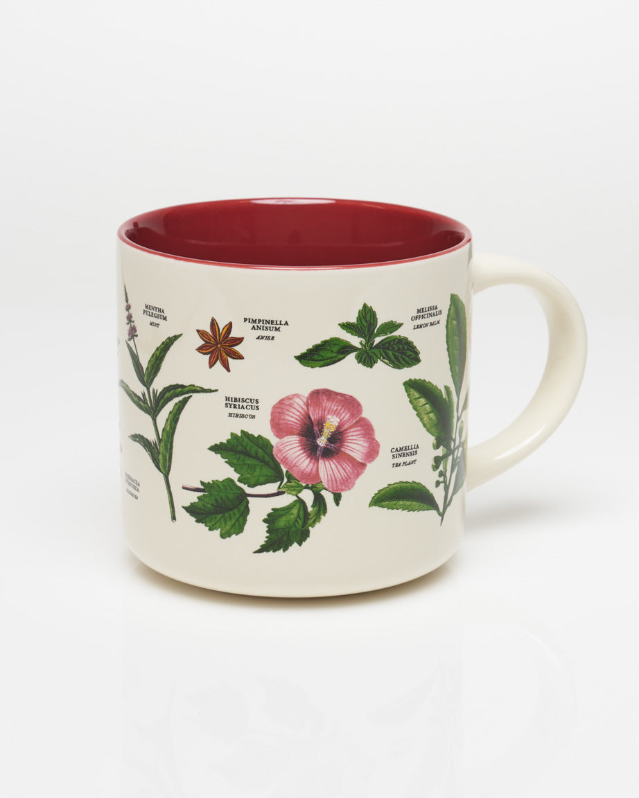 The Botany of Tea 15 oz Ceramic Mug
