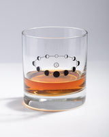 Lunar Phases Whiskey Glass