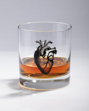 Anatomical Heart Whiskey Glass