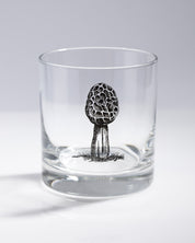 Morel Musings Whiskey Glass