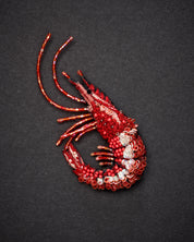 Caridean Shrimp Pin - Trovelore