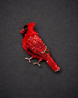 Northern Cardinal Brooch Pin - Trovelore