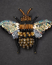 Honey Bee Brooch Pin - Trovelore