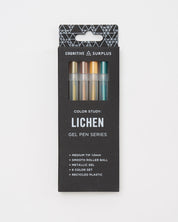 Lichen Metallic Gel Pens (Pack of 6)