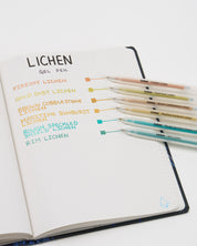 Lichen Metallic Gel Pens (Pack of 6)