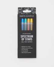 Spectrum of Stars Glitter Gel Pens (Pack of 6)