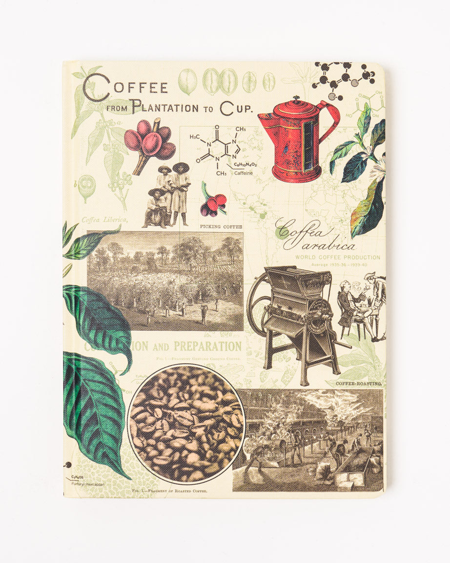 Coffee Science Hardcover Notebook - Dot Grid