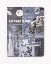 Space Race Hardcover Notebook - Dot Grid