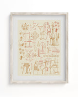 Chemistry Scientific Illustration Museum Print