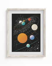 Across the Solar System Museum Print