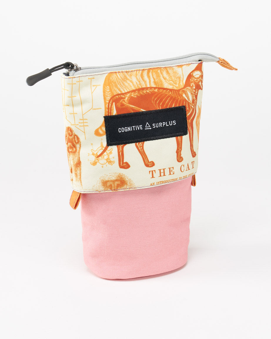 Feline Anatomy Zipper Bags