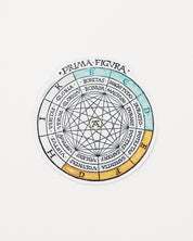 Concentric Alchemy Circle Sticker