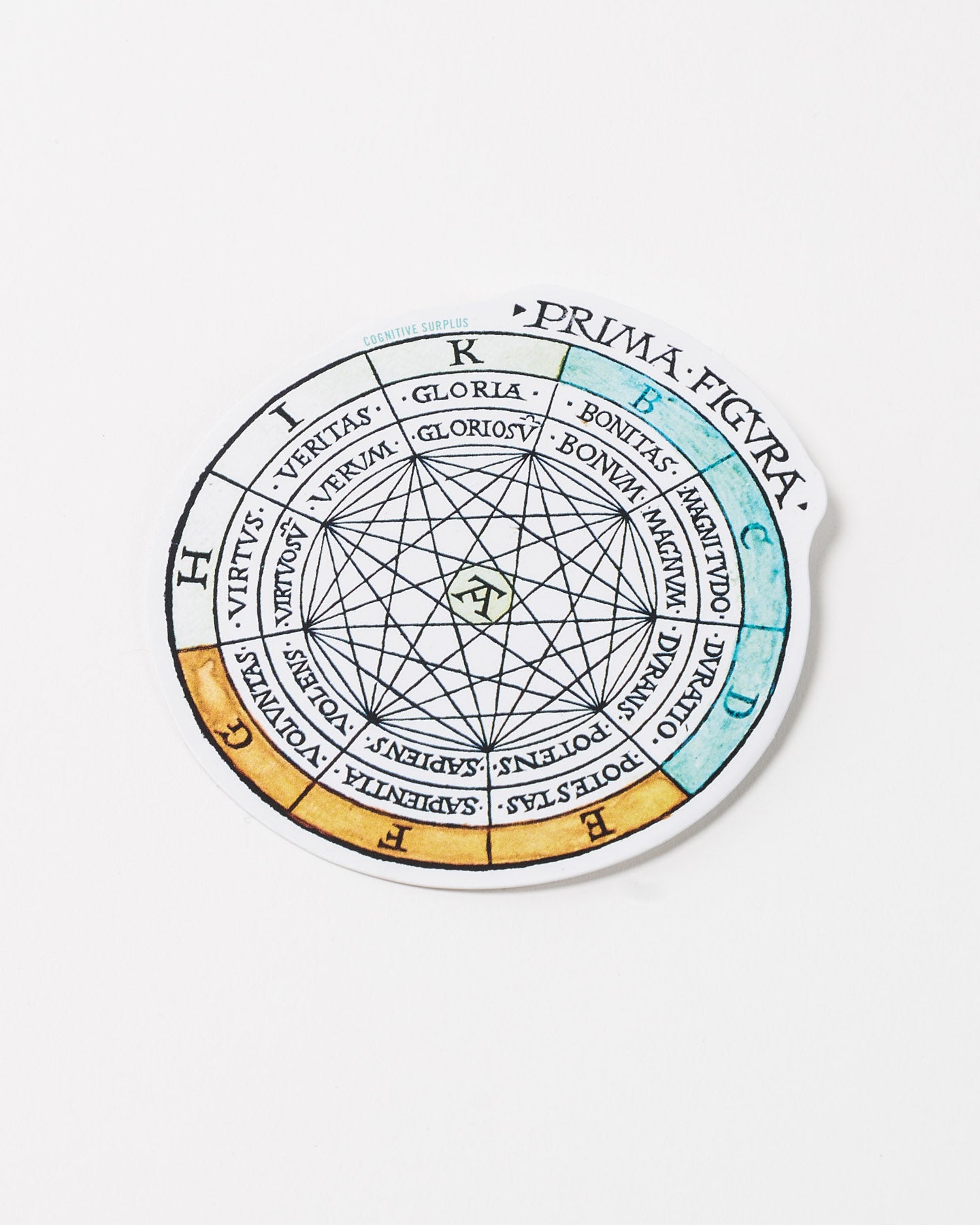 Concentric Alchemy Circle Sticker