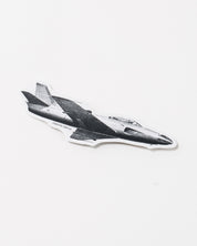 Retro Horizon Jet Sticker