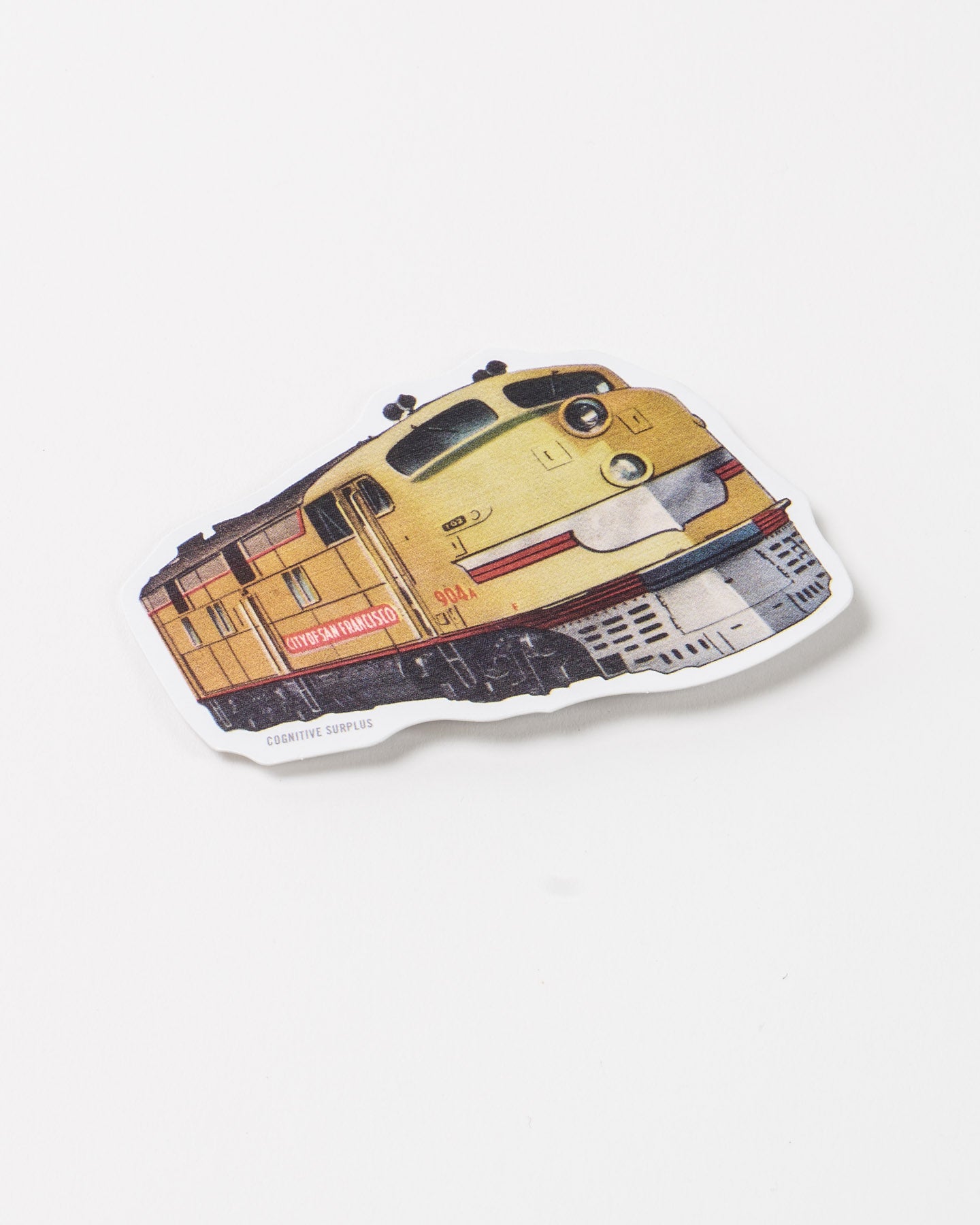 Train Engine Sticker
