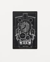 Train Diagram Sticker