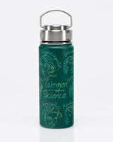 Women of Science 18 oz Steel Bottle - Green