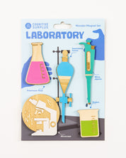 Lab Science Wooden Magnet Set