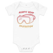 Always Wear Protection Baby Bodysuit