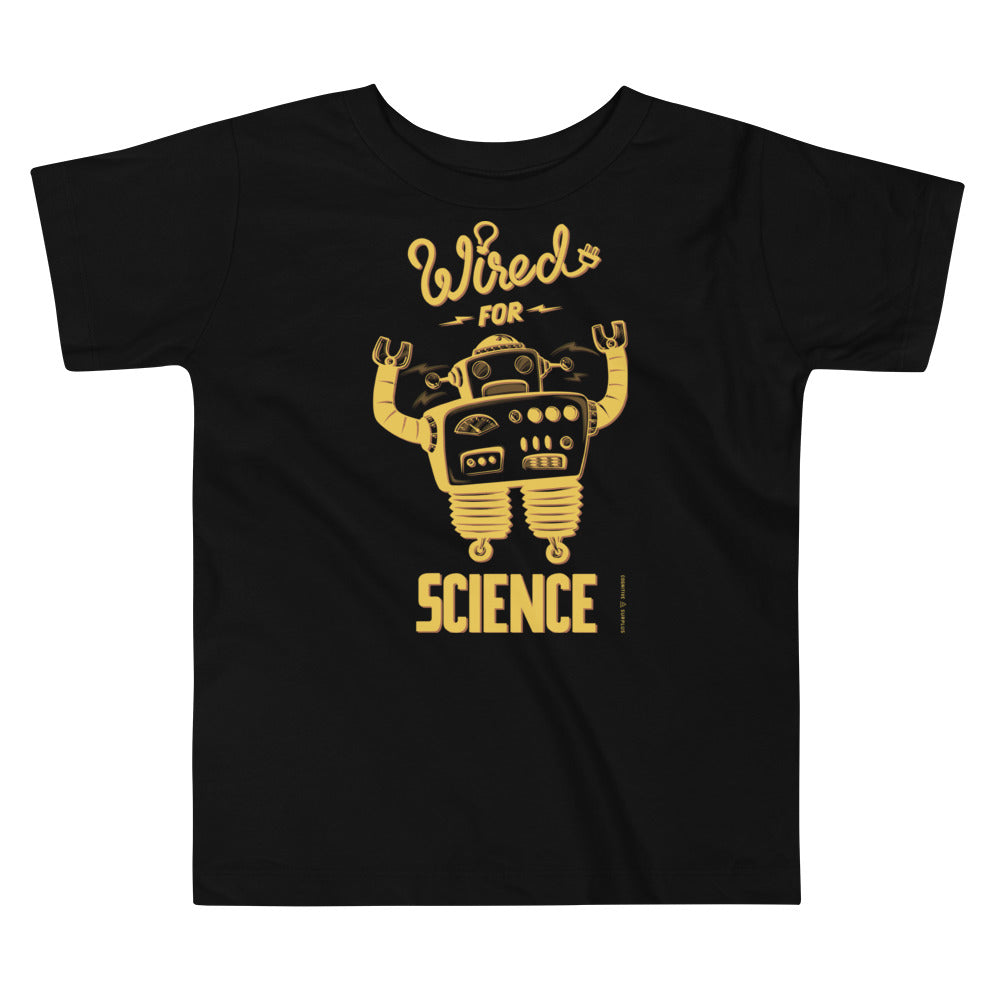 Wired for Science Toddler Tee Shirt
