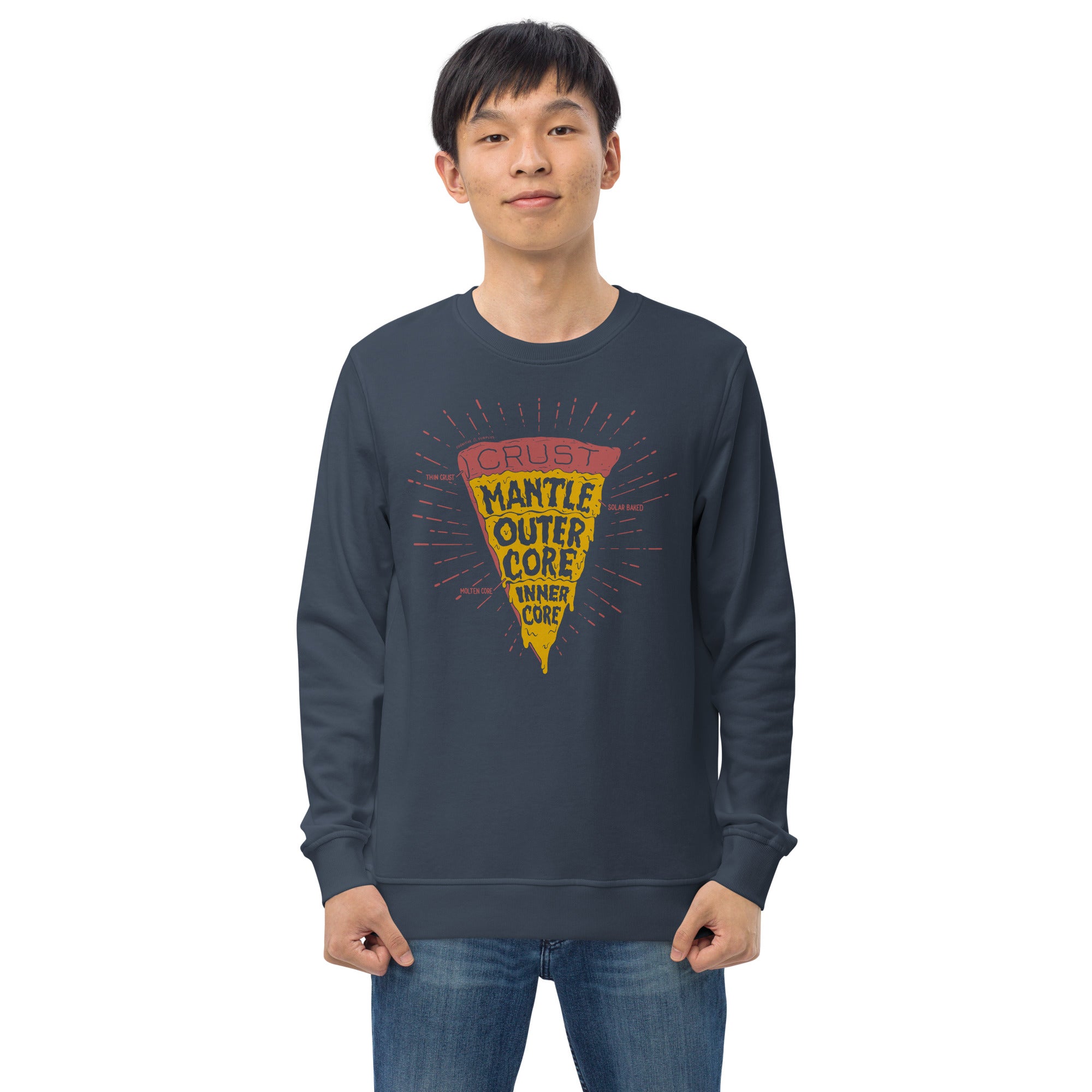 Slice of Earth Pizza Sweatshirt - Organic