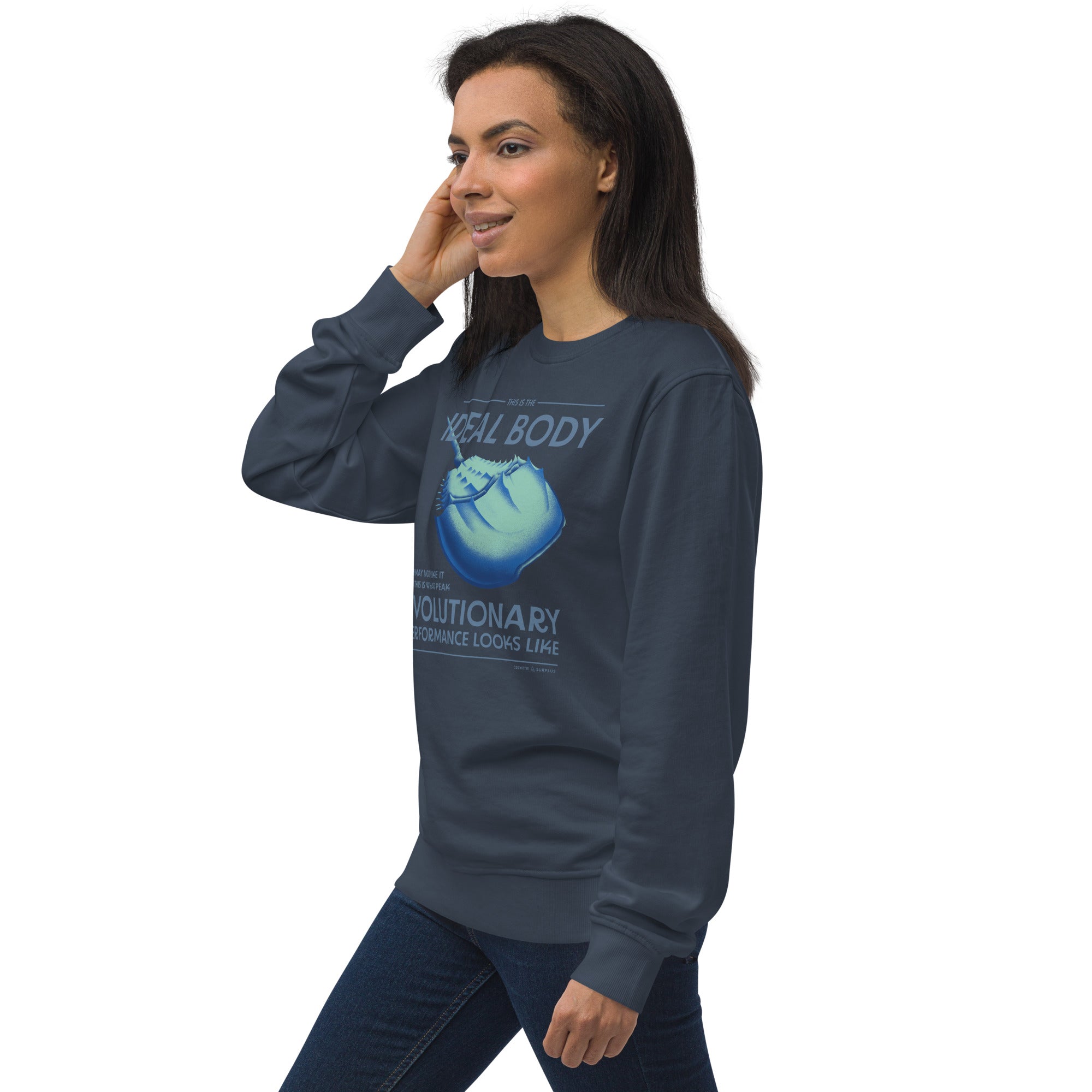Horseshoe Crab: Peak Evolutionary Performance Sweatshirt - Organic