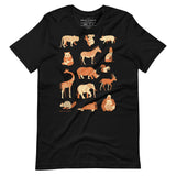 Retro Mammals Graphic Tee Adult Small