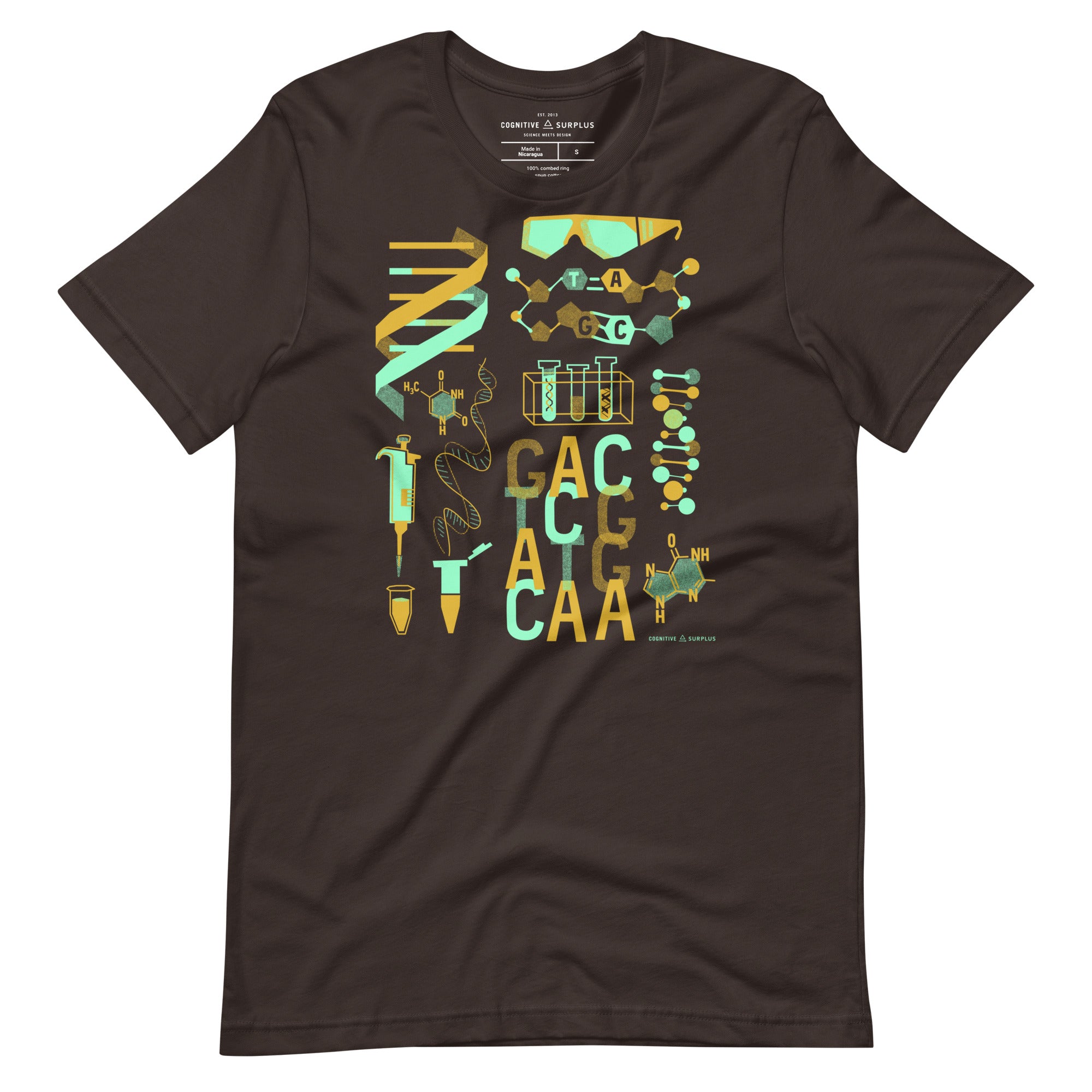 unisex-staple-t-shirt-brown-front-653853ddd6d40.jpg
