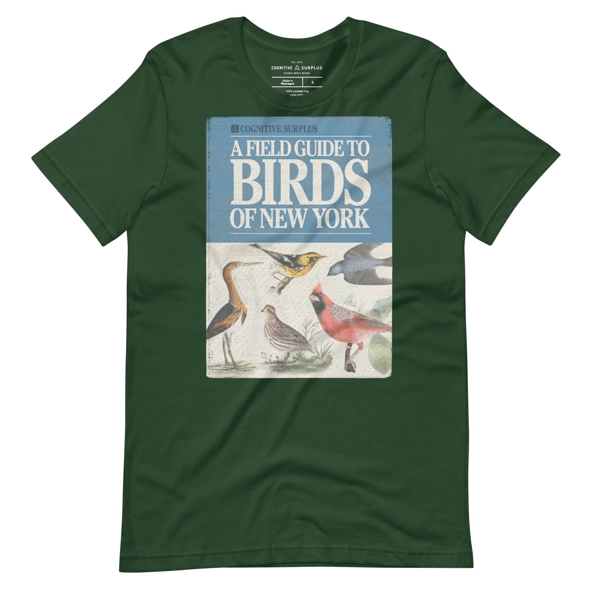 Birder Field Guide Graphic Tee