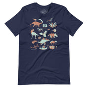 Retro Paleontology Graphic Tee