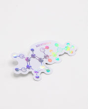 Adrenaline Fight or Flight Molecule Sticker Cognitive Surplus