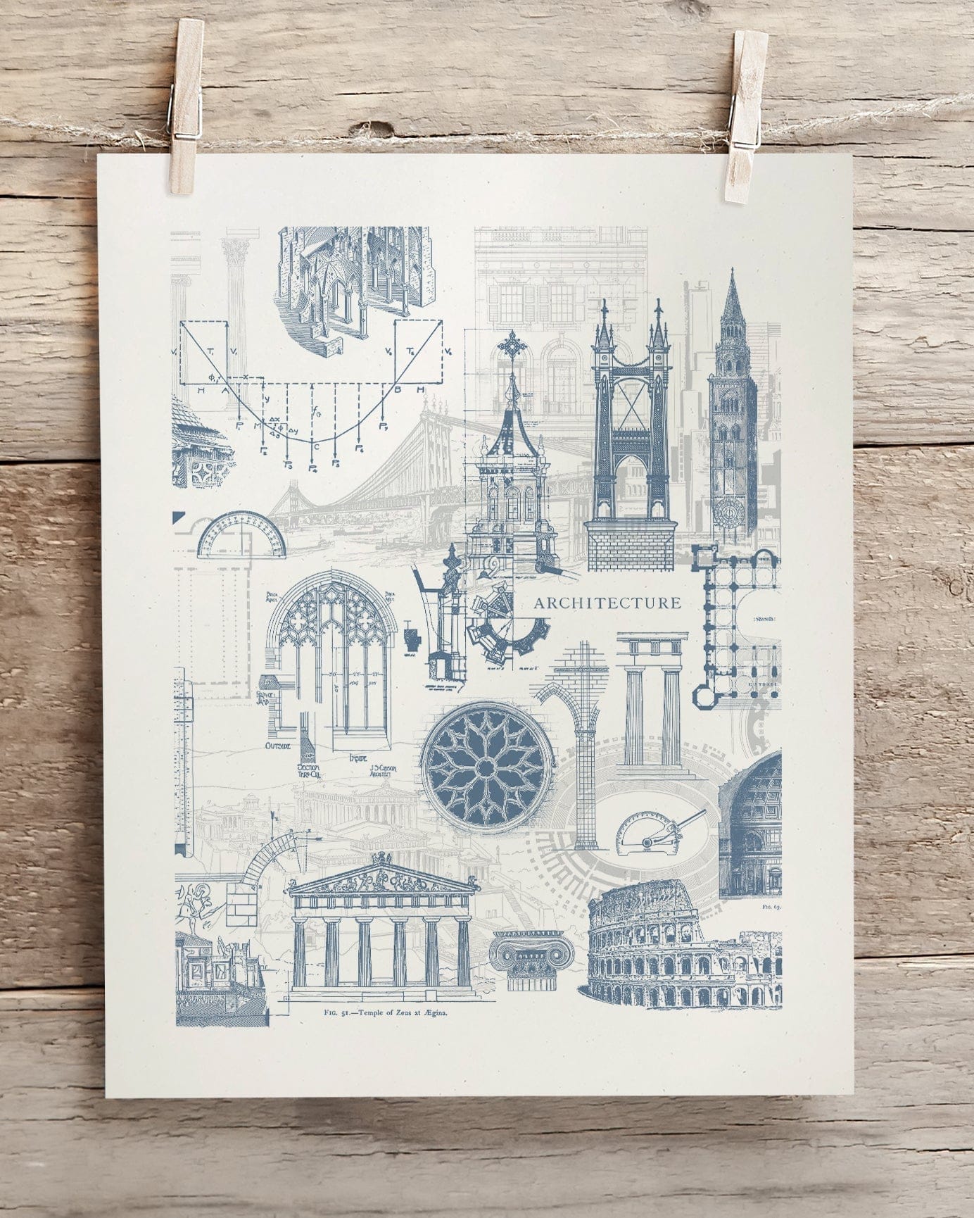 Blueprint Museum Print Cognitive Surplus
