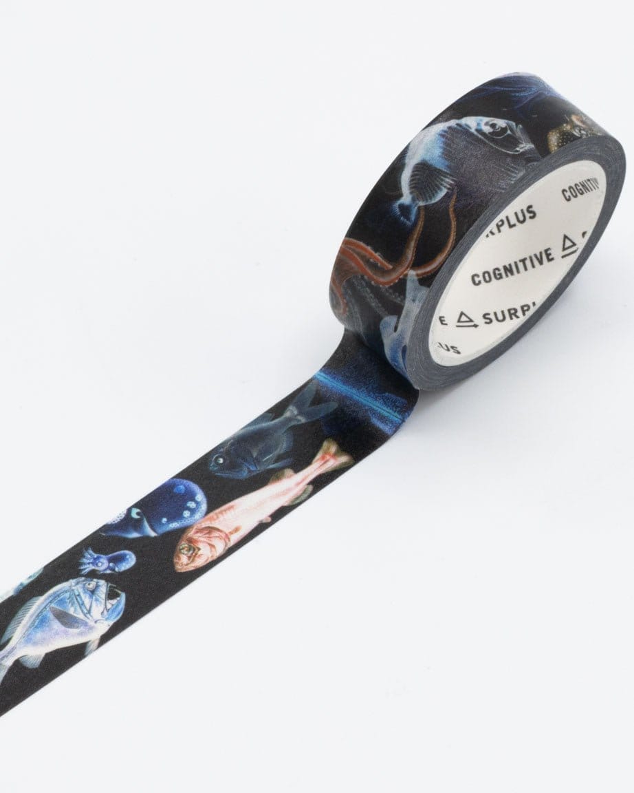 Creatures of the Ocean Deep Washi Tape Cognitive Surplus