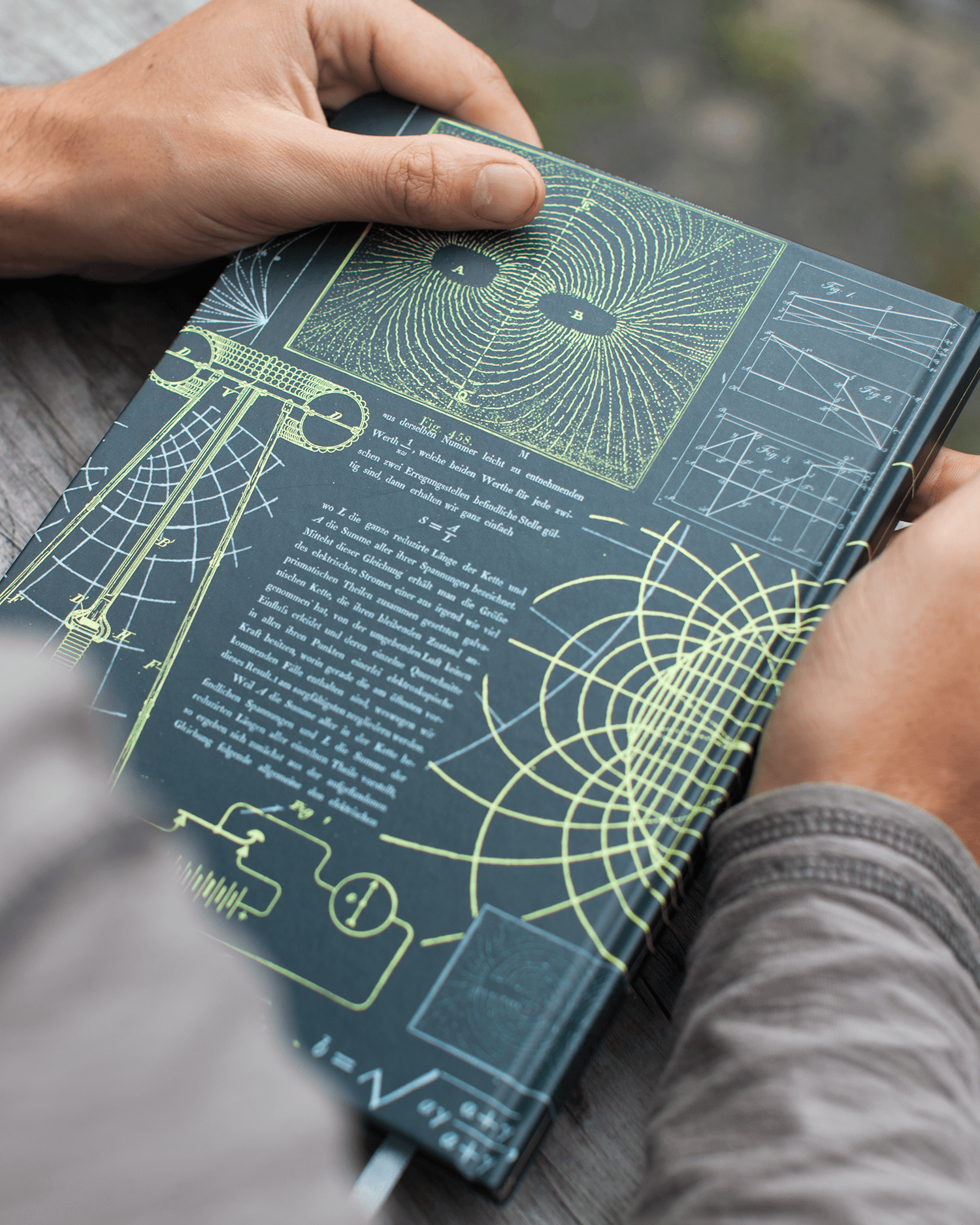 Electricity & Magnetism Hardcover - Dot Grid Cognitive Surplus