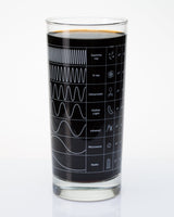 Electromagnetic Spectrum Drinking Glass