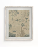 Engineering Scientific Illustration Museum Print