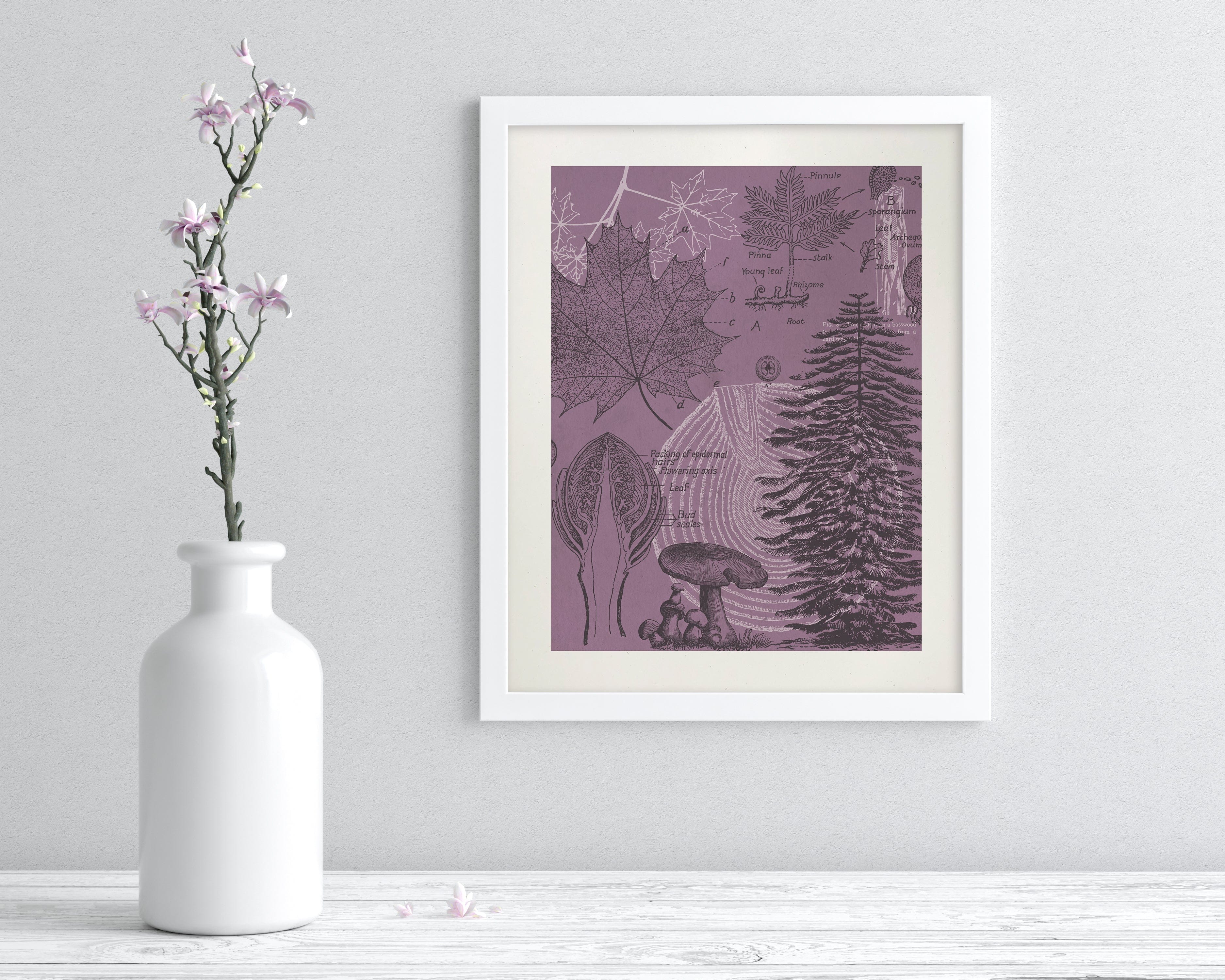 Forest at Dusk Museum Print Cognitive Surplus