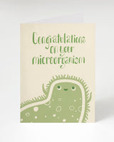 Microorganism New Baby Card