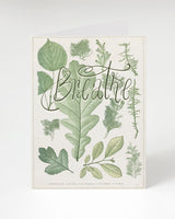 Breathe Greeting Card
