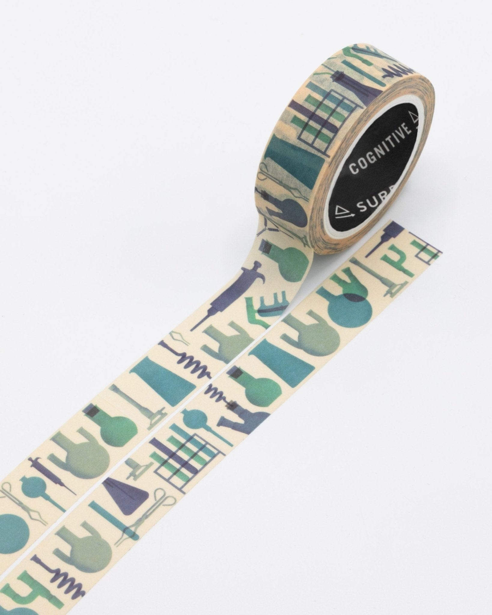 Laboratory Glassware Washi Tape Cognitive Surplus