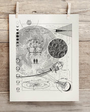 Moon Museum Print Cognitive Surplus