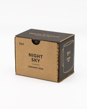 Night Sky Star Chart 11 oz Ceramic Mug Cognitive Surplus