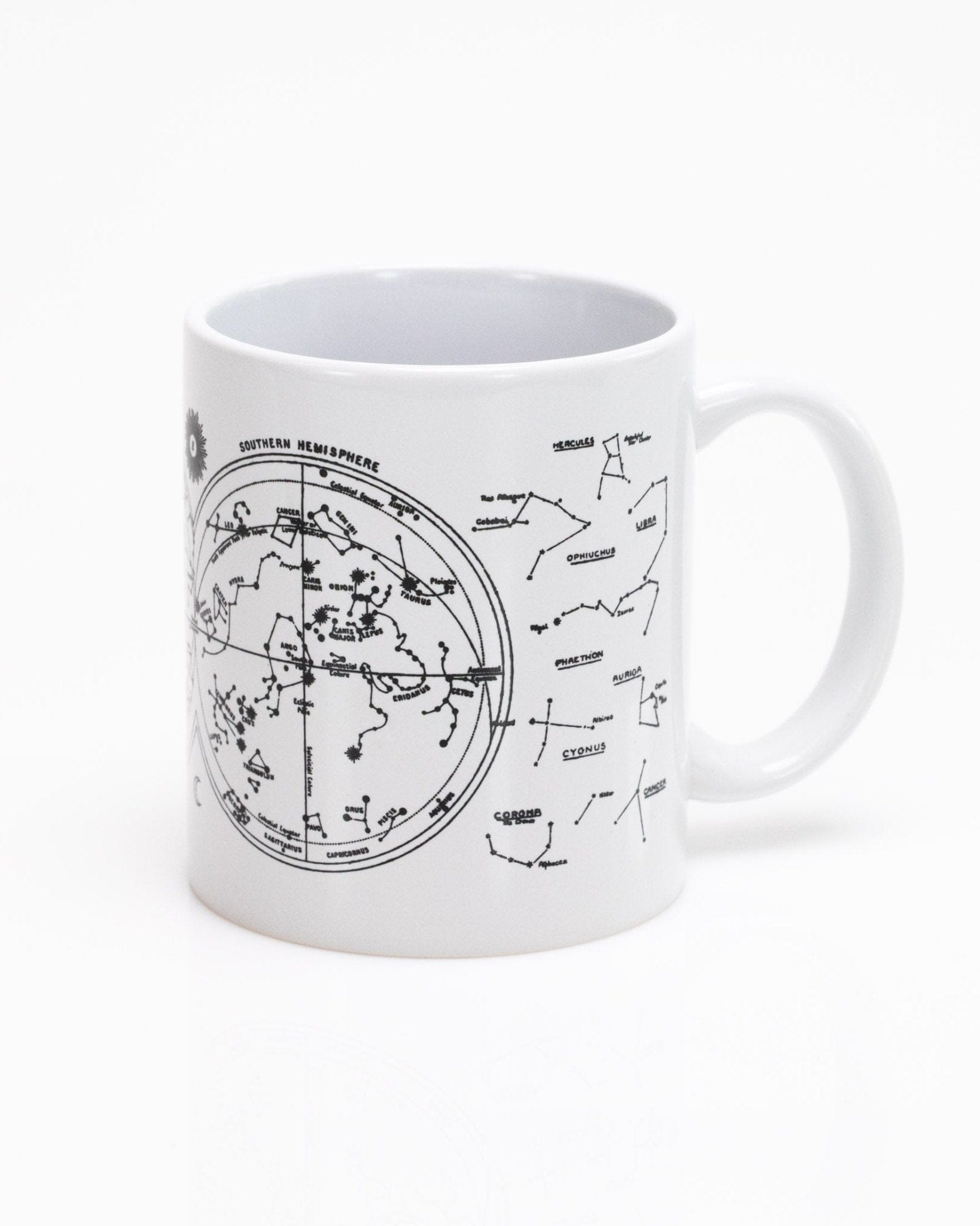 Night Sky Star Chart 11 oz Ceramic Mug Cognitive Surplus