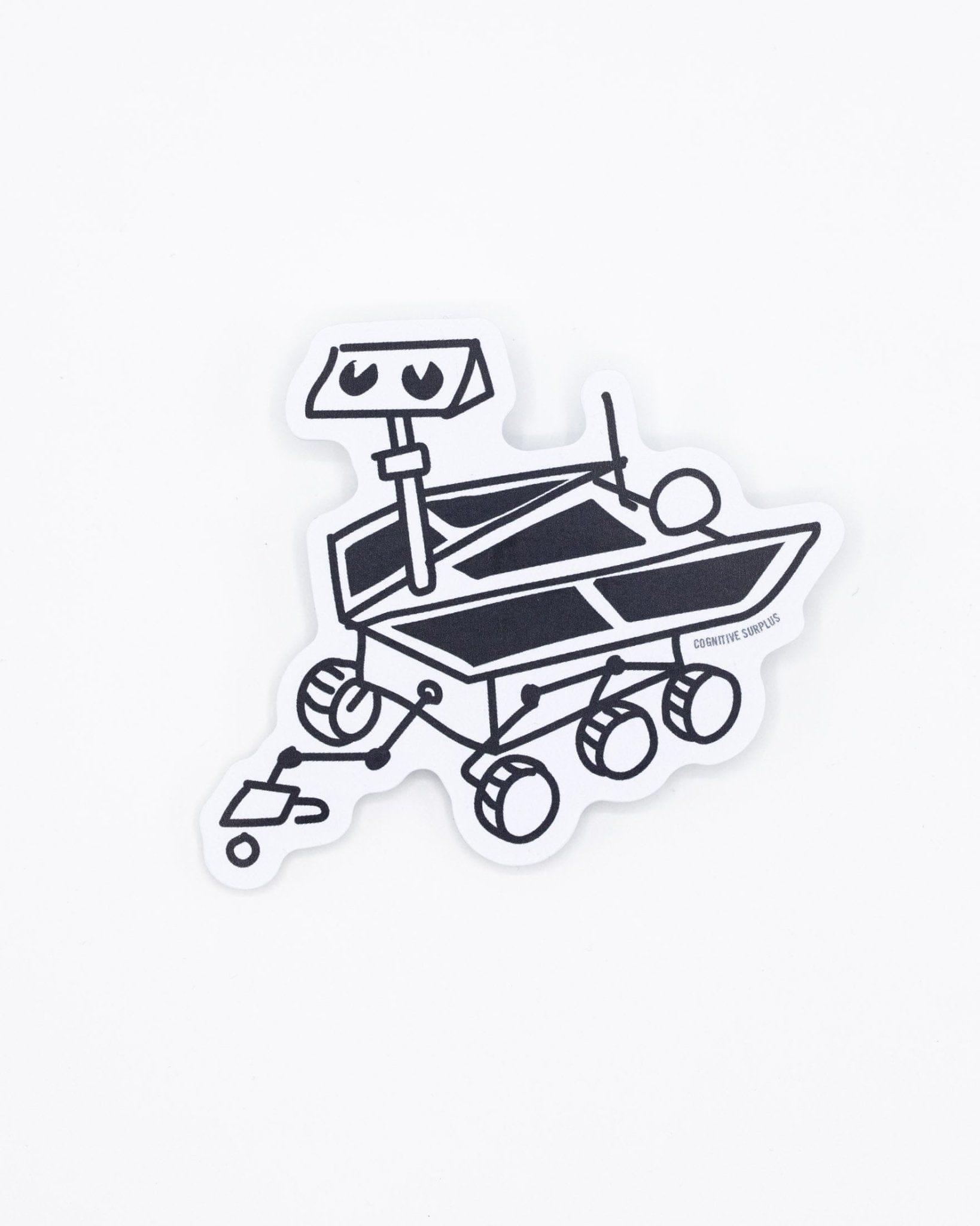 Opportunity Mars Rover Doodle Sticker Cognitive Surplus