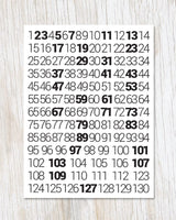 Prime Numbers Greeting Card
