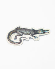 A Cognitive Surplus Alligator Sticker.