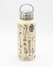 A Skeleton 32 oz Steel Bottle with Cognitive Surplus on it.