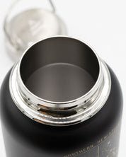 A Cognitive Surplus Star Chart 32 oz Steel Bottle with a lid.