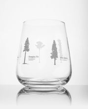SECONDS: Forest Giants Wine Glass